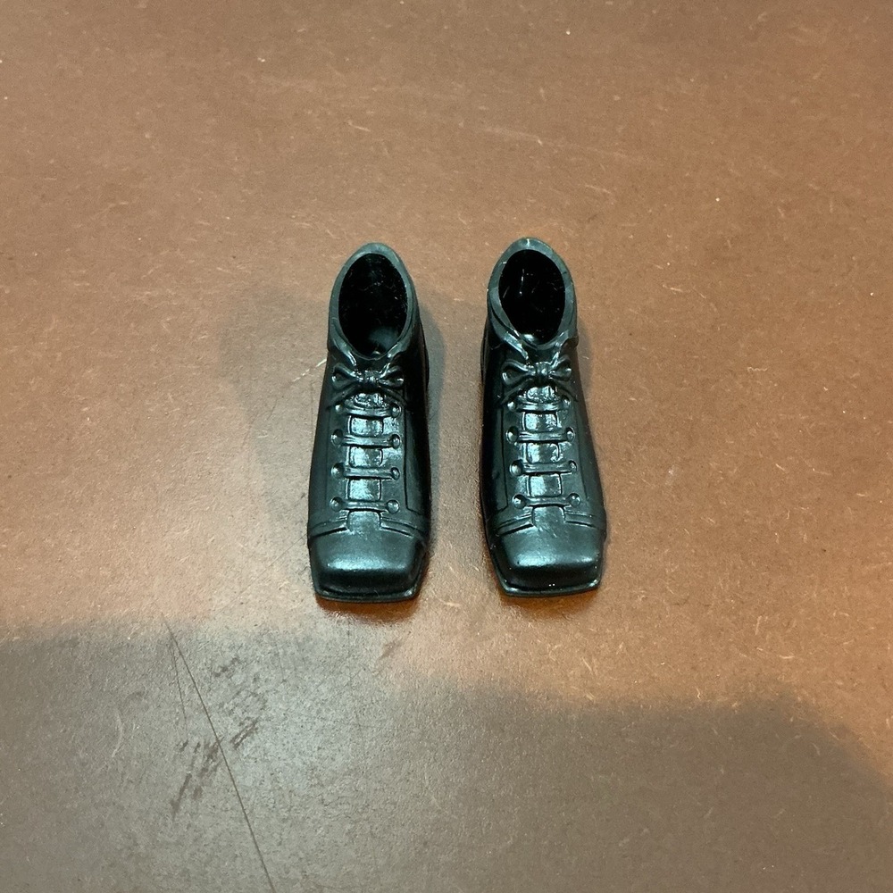 Vintage Barbie Doll Ken Clothes Ski Champion Black Boots Original‎ #798 1963